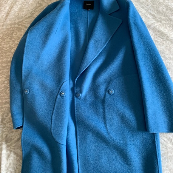 ✨SOLD ✨Theory Wool Cashmere Coat - Picture 3 of 12